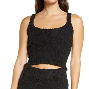 Skims cozy knit tank size 2/3x good used condition in onyx